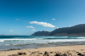 Modern beach house in Famara